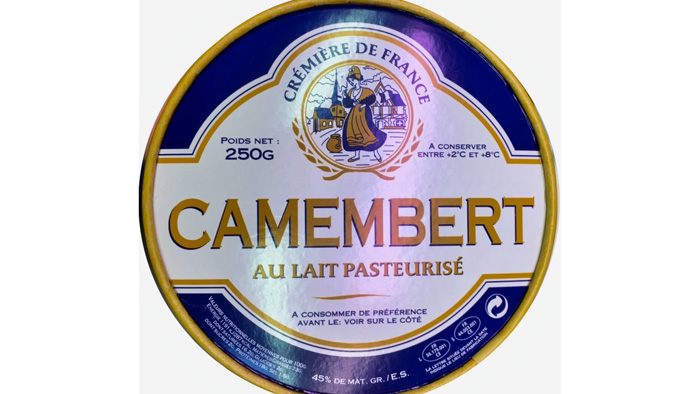 QUESO CAMEMBERT CREMIERE 250GR
